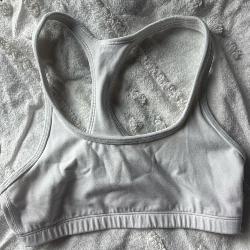 TNA Classic White Sports Bra